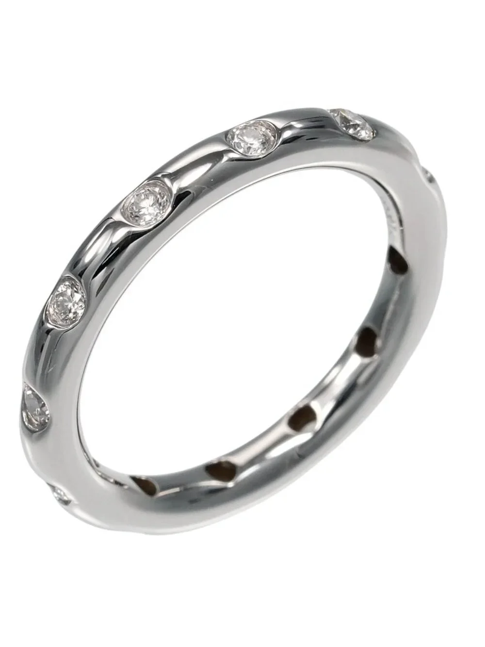 Tiffany & Co Bizzette Platinum Diamond Ring